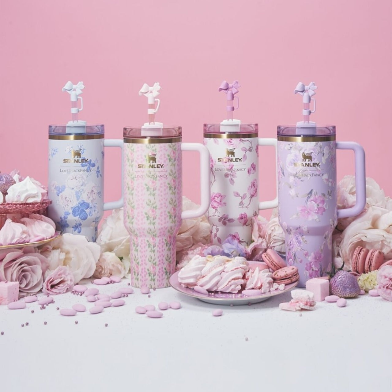 Love Shack Fancy X Stanley 40oz Quencher H2.0 Tumbler