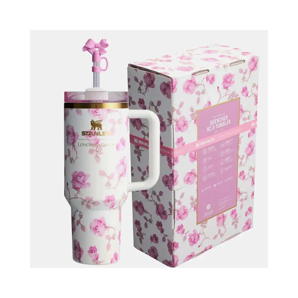 Love Shack Fancy X Stanley 40oz Quencher H2.0 Tumbler